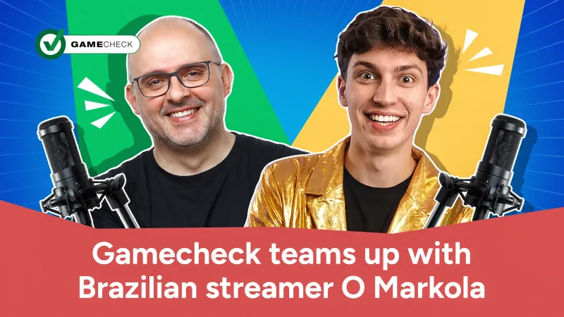 Gamecheck teams up with Brazilian streamer O Markola
